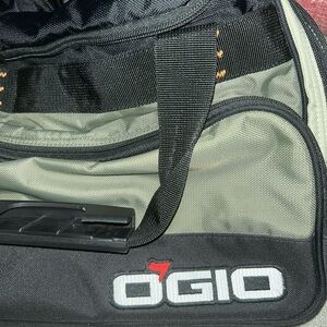 OGIO Black and Olive Duffel Bag
